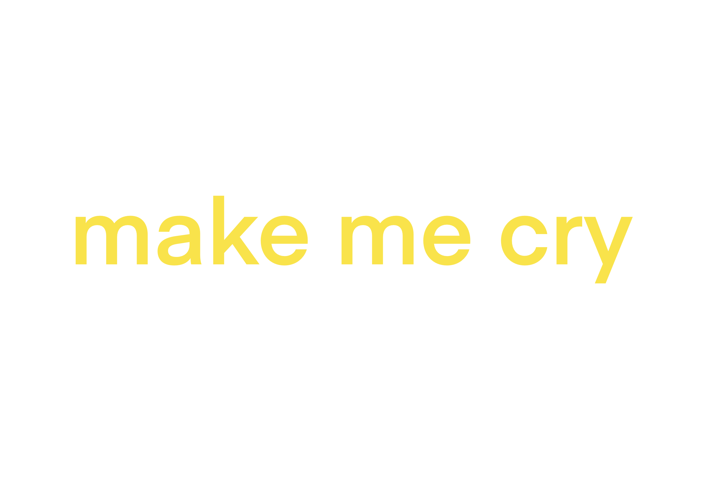 make me cry (2023)